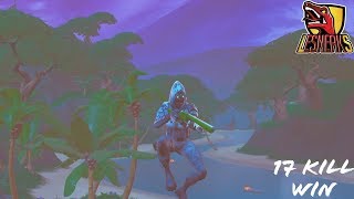 Insane 17 Kill Solid Gold Solo Win!!