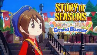 STORY OF SEASONS: Grand Bazaar - PlayStation 5 / Xbox Series X|S Announcement Trailer
