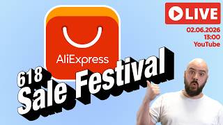 Die BESTEN AliExpress Deals zum 618 Shopping Festival! Seid LIVE dabei!