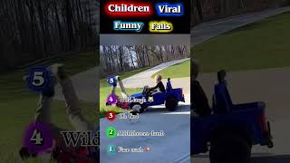 Top 5 Funniest Kid Bike Fails That Will Make Your Day! 😂#funnyvideo #top5ranking #kidsvideo