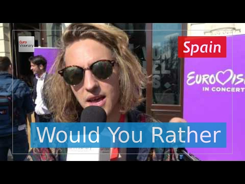 5 questions for Manel Navarro from Spain - Eurovision Song Contest 2017 - Interview