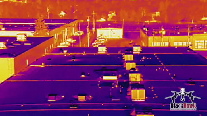 DJI XT Thermal Camera - Commercial Roof Inspection