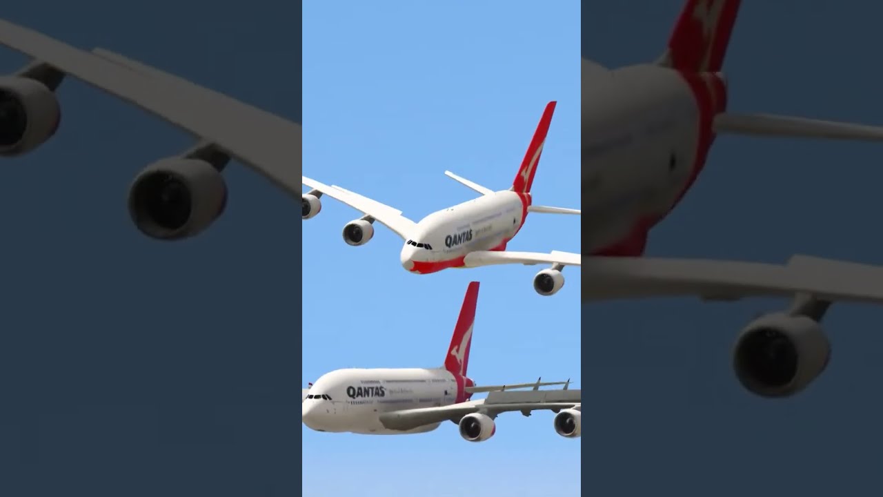 Airbus a380 Crash into Water During Emergency Landing 