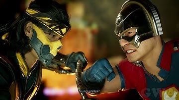 Takeda Vs Peacemaker Intro Dialogue Mortal Kombat 1