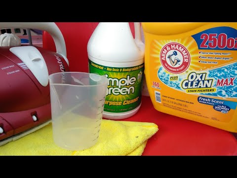 Make your own upholstery cleaner and extractor