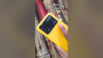 POCO M4 Pro Xiaomi HyperOs Update 😱 #shorts #youtubeshorts #pocom4pro