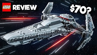 $70 For The New LEGO Sith Infiltrator? | 75383 in Depth Review