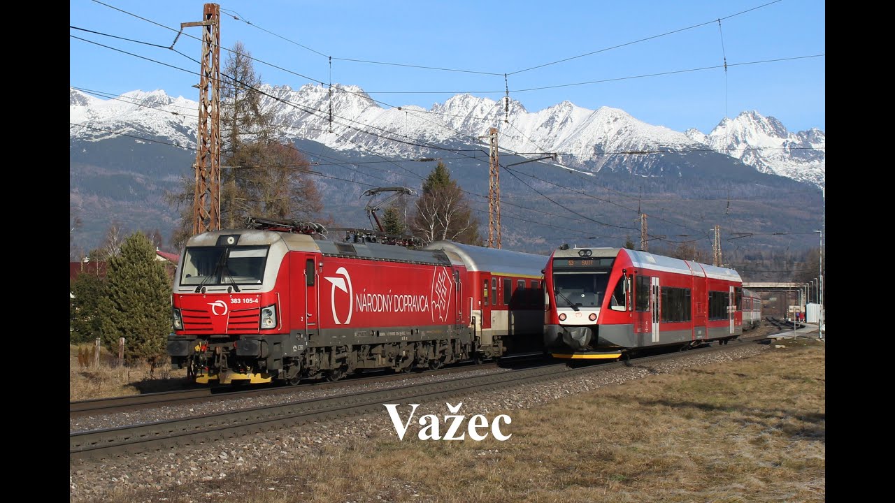 Vlaky / Trains - Važec (SK) 15.12.2025