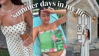 SUMMER DAYS VLOG || Commense try-on haul, double date, pool day, book chats, & more