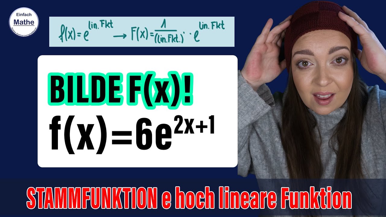 Stammfunktion E Hoch Lineare Funktion TRICK SUPER EINFACH YouTube stammfunktion-e-hoch-lineare-funktion-trick-super-einfach-youtube