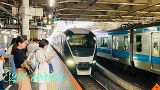 E261系RS2編成 回送 上野駅到着