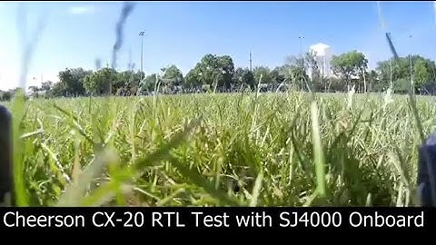 RTL TEST on Cheerson CX-20 (aka Quanum Nova) 1080p