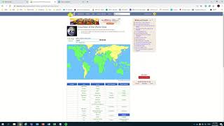 *World Record* JetPunk Countries of the World Quiz [2min 05sec] (Sep 2020)