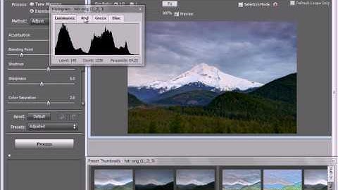 Merging Photos for HDR in Photomatix Pro 4