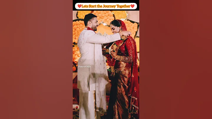 Unveiled Karthika Nair's Wedding Photos👰💐 #shorts #karthikanair #radha