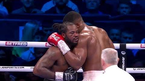 Anthony Joshua(England) VS Jermaine Franklin(USA)  Highlights fight boxing
