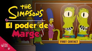 Marge Tiene Contacto Extraterrestre Los Simpson