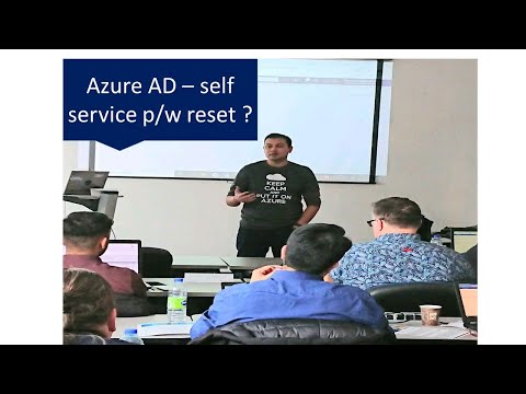 Azure AD - Self service password reset?