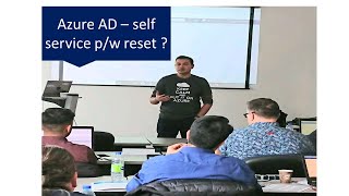 Azure AD - Self service password reset?