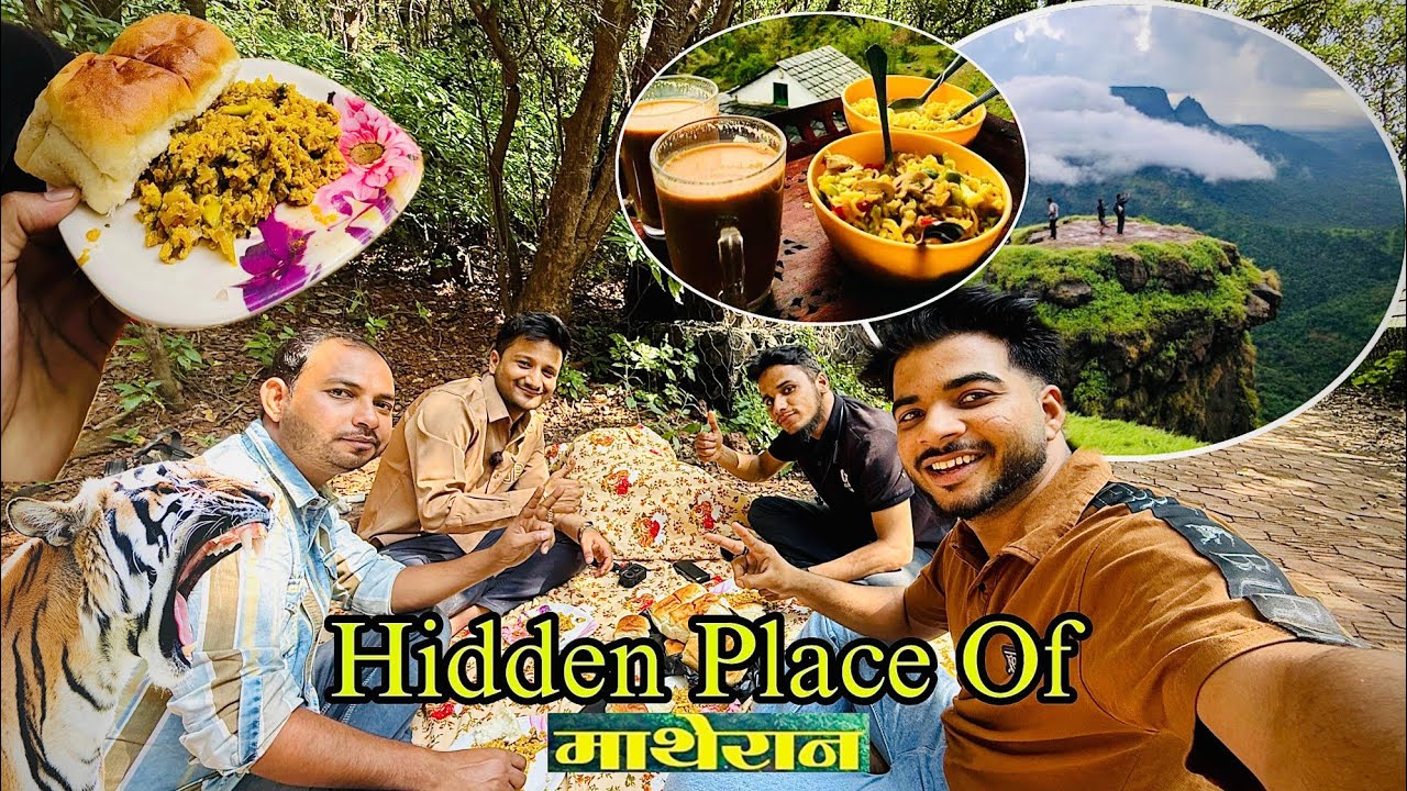 Matheran Hidden Place Vlog | Dost Log Ke Saath Anda Burji & Chai Banayi 🔥”