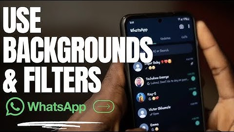 How to Use Backgrounds & Filters on WhatsApp Video Calls (Android)
