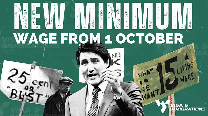 New Minimum Wage Hike in Four Canadian Provinces Effective October 1