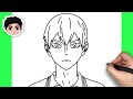 How To Draw Kageyama Tobio | Haikyuu! - Easy Step By Step Tutorial