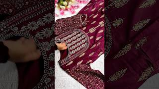 Beautiful Embroidered Anarkali Suit from meesho ✨Under Budget ✨ #meesho #anarkali #onlineshopping