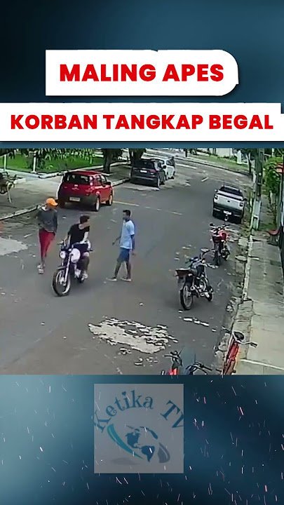 VIRAL MALING APES 2023: Begal Motor Gagal Berkali-kali Curi Motor Trail Punya Geng Motor!