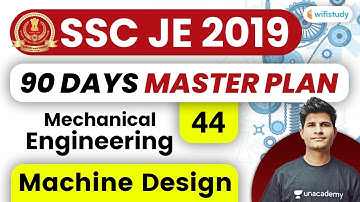 3:00 PM - SSC JE 2019-20 | Mechanical Engg. by Neeraj Sir | Machine Design #1