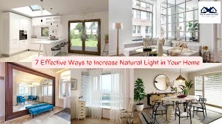7 Effective Ways to Increase Natural Light in Your Home | how to increase natural light in house