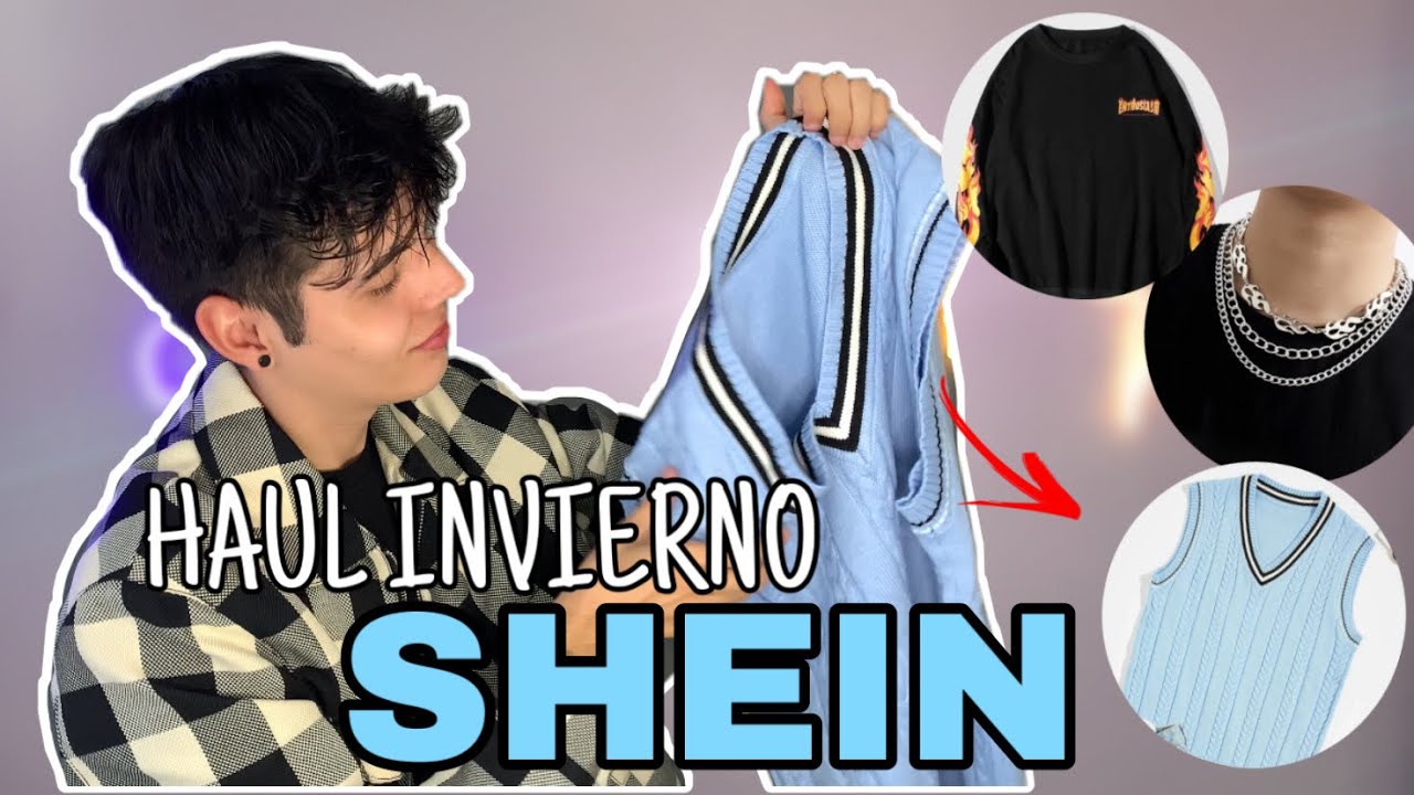 HAUL INVIERNO SHEIN HOMBRE *Try on haul* Luis Amado
