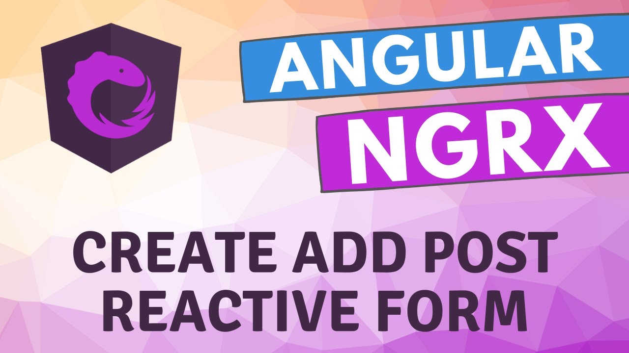 15. Create Reactive Form for adding Post and apply validations using ...