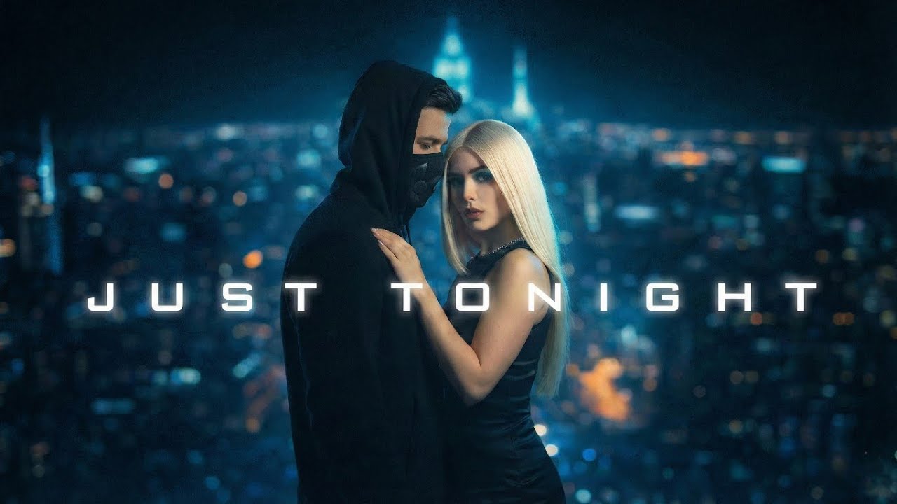 Just Tonight – Emotional Melodic EDM | Alan Walker x Ava Max Style (Official Lyrics Video)