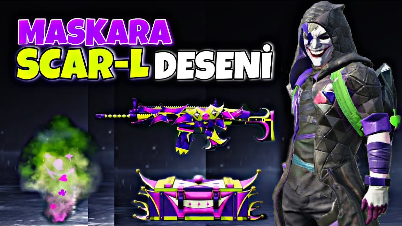 Yeni Yukseltilebilir Maskara Scar L Deseni Pubg Mobile 7 Seviye M762 Deseni Harika Youtube