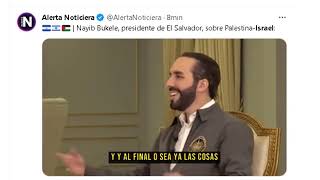 Nayib Bukele,Presidente d El Salvador habla sobre Palestina e Israel-Entrevista con Luisito Comunica