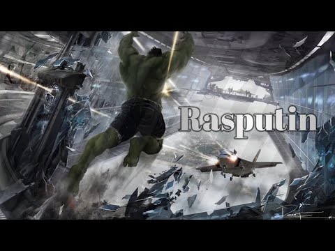 (Hulk slowed_reverb) Boney M - Rasputin He was big and strong in his eyes a flaming glow TikTok Song