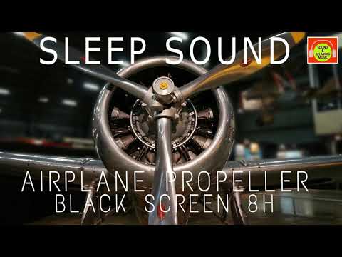 AIRPLANE SOUND FOR SLEEPING | WHITE NOISE FOR RELAXING | #asmrsounds  | #blackscreen  #8hours 😴🎧✈️