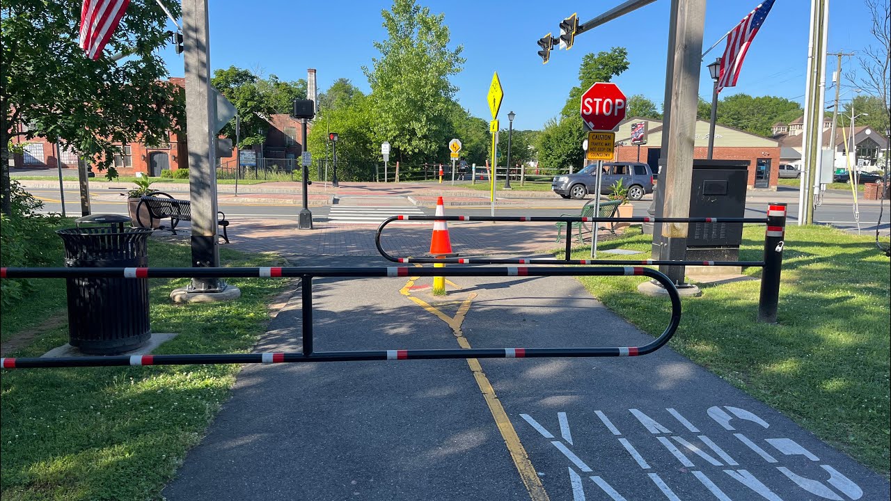 Hazardous Gates Installed on a Multiuse Trail - YouTube