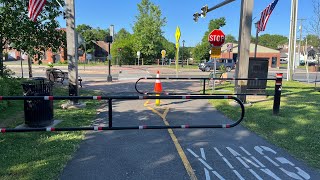 Hazardous Gates Installed on a Multiuse Trail