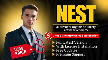 [Latest Version] Nest - Multivendor Organic & Grocery Laravel eCommerce (In Cheap Price)
