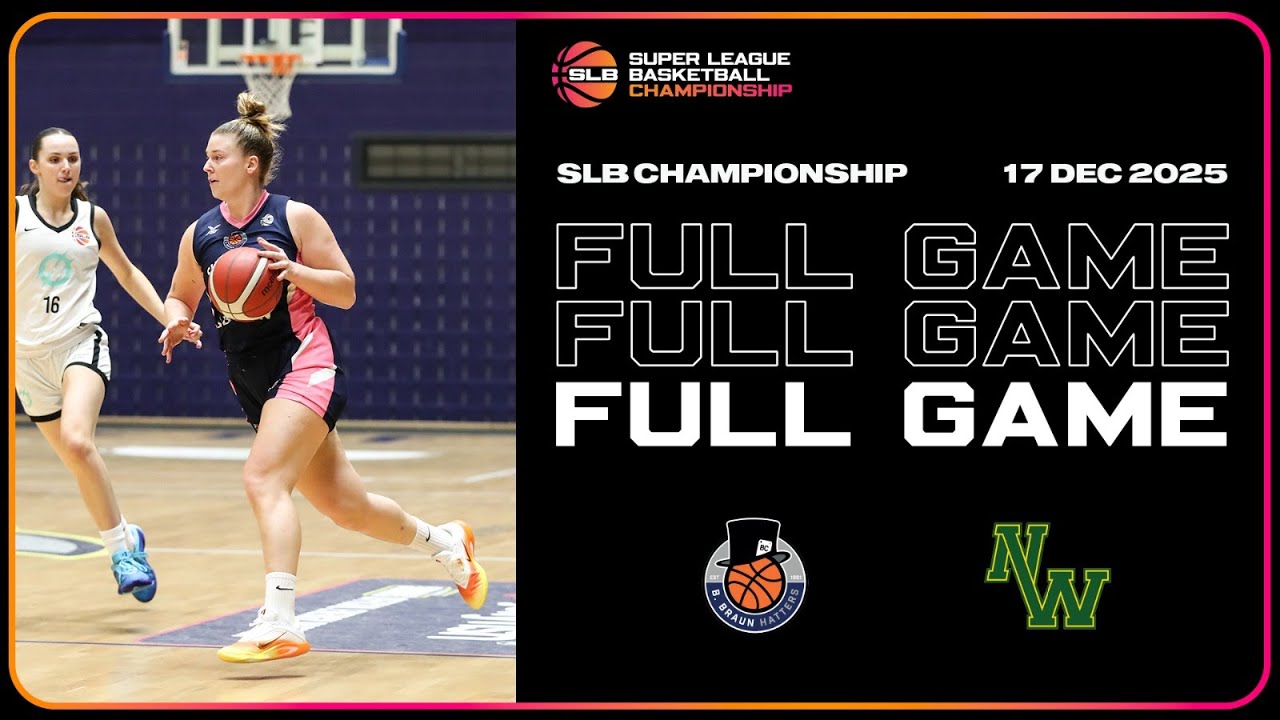 B. Braun Sheffield Hatters vs Nottingham Wildcats,  SLB Championship - LIVE