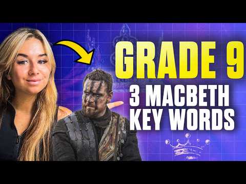 GRADE 9 Macbeth GCSE Revision: Keywords