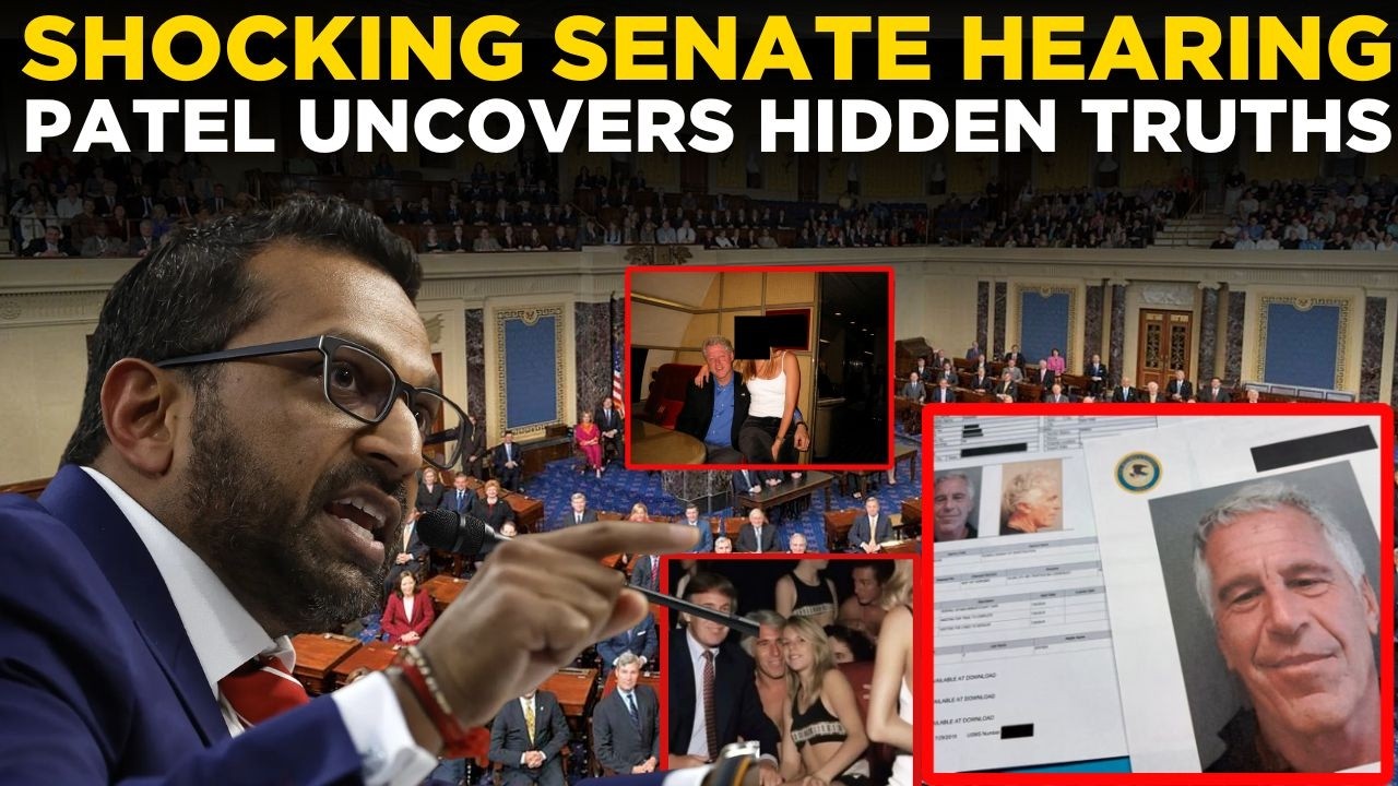 US SENATE HEARING LIVE: Kash Patel EXPOSES Top Power Players, Leaves Senate Speechless