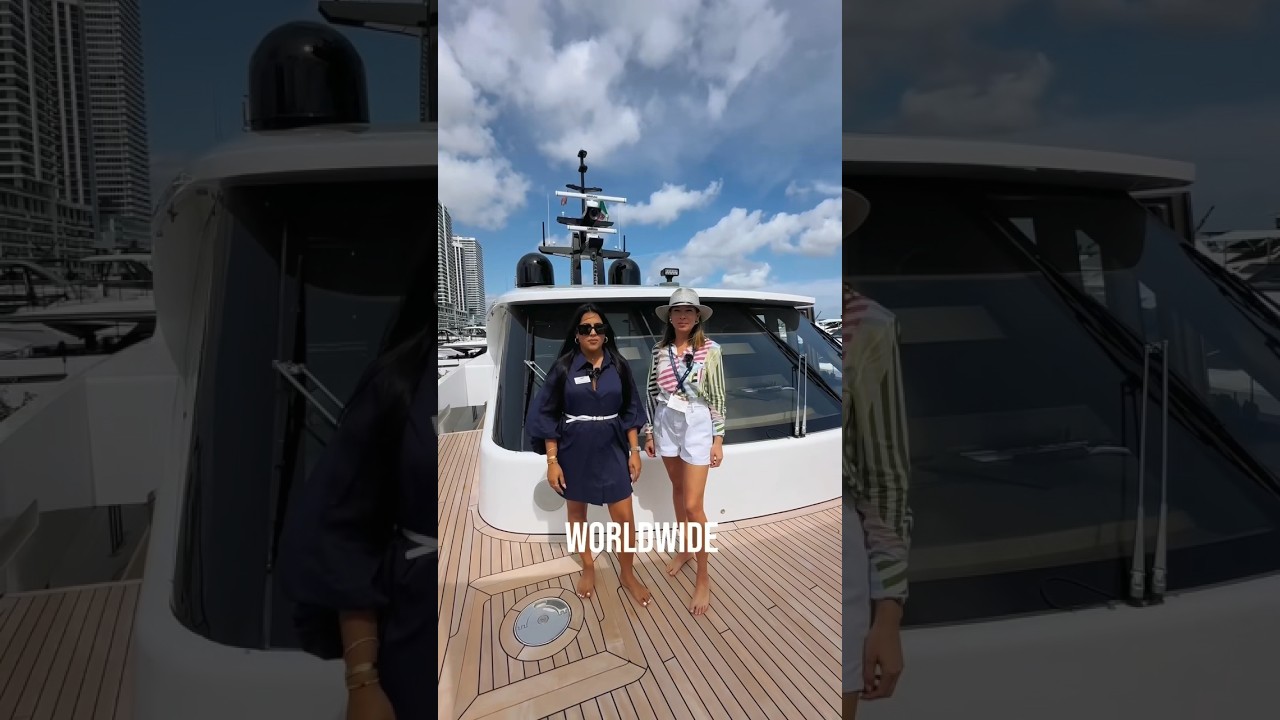 Worldwide Premiere from Gazimut_yachts at the ©miamiboatshow!