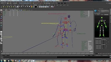 Maya 2013 retarget motion capture data to control and custom rig