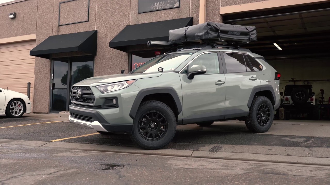 FIRST EVER 2019 RAV4 LIFT KIT - YouTube.