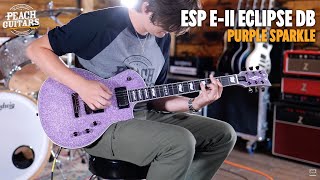 No Talking...just Tones Esp E-Ii Eclipse Db Purple Sparkle