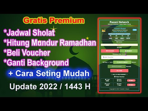 Login page hotspot Premium GRATIS Mikrotik Wifi  keren - Menuju Ramadan 2022