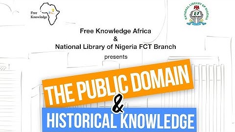 Interactive Session During Public Domain and Historical Knowledge Event Part 1.